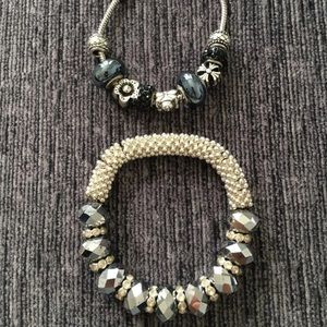 Set of three bracelets